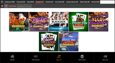 21 blackjack games online on android